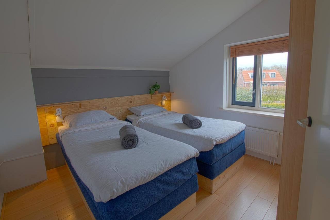 Luxus Familienvilla Mit Jacuzzi & Sauna Tzummarum エクステリア 写真